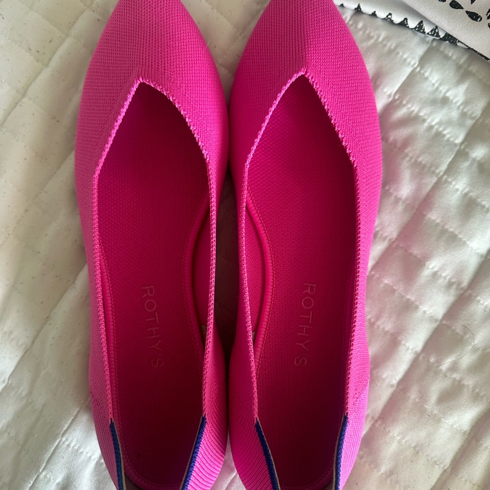 Rothys The Point Pink Flat